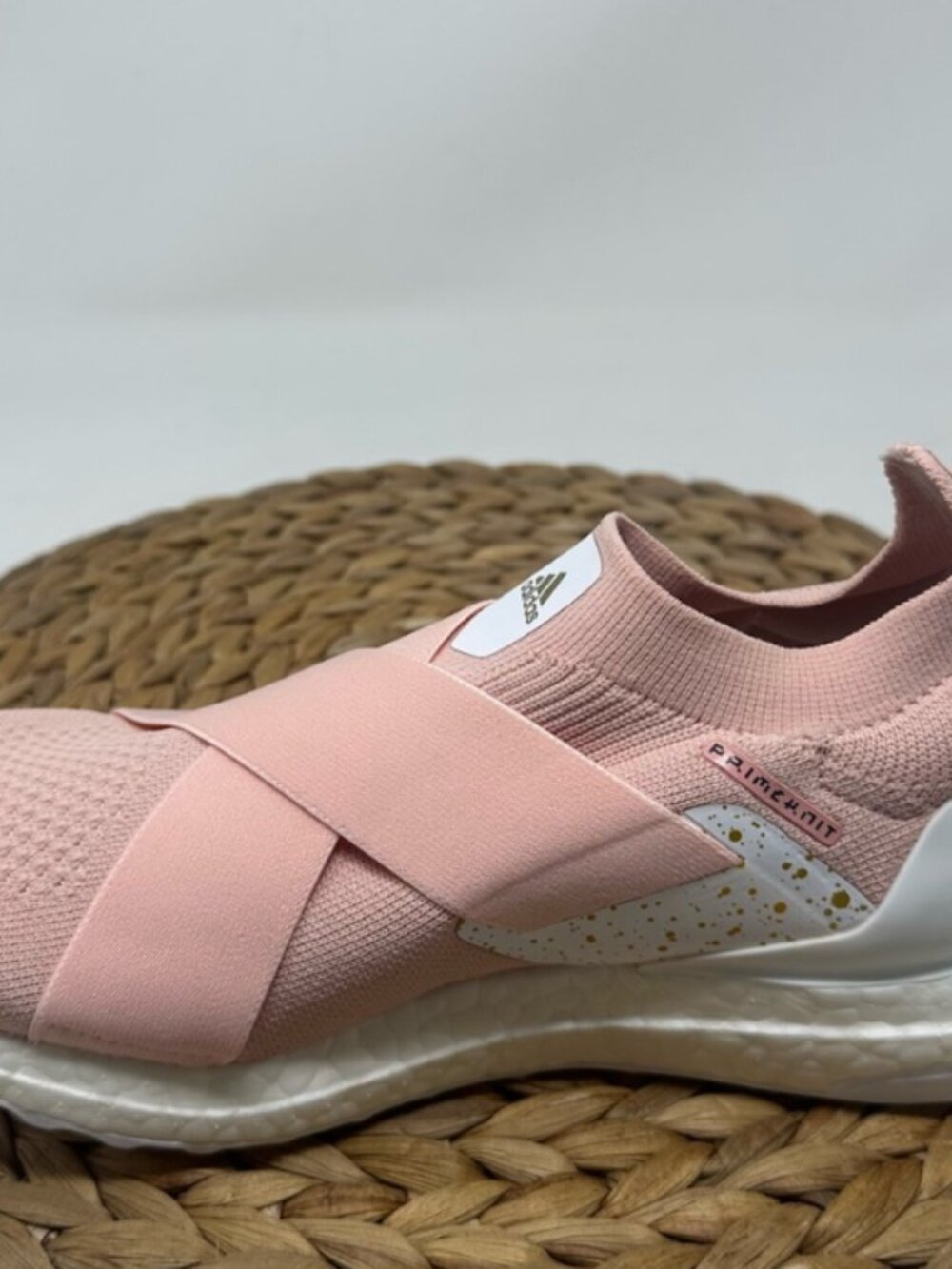 Adidas Ultraboost Primeknit Slip On‎ DNA Running Shoes Vapor Pink White Size 7